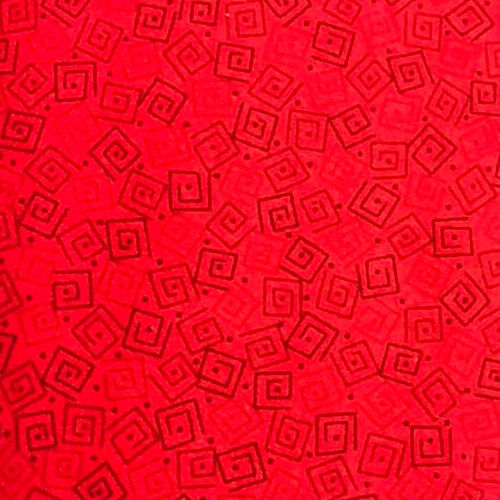 Squares Flannel - 24779-rfln red - QT Fabrics