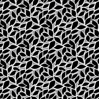Red Alert - Leaves - Gray - 1286-90 - Blank Quilting