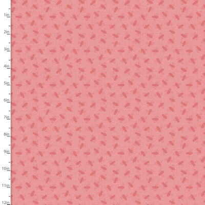 Feed the Bees - Tonal Bees on Pink - 17212-pnk - 3 Wishes Fabrics