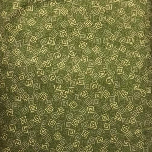 Squares Flannel - 24779-gffln olive green - QT Fabrics