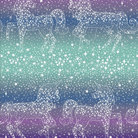 Starlight - 18049-Multi - Star Unicorn Sparkle Glitter - 3 Wishes.