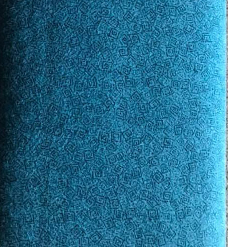 Swirls Flannel - 24778-qbfln dk teal - QT Fabrics