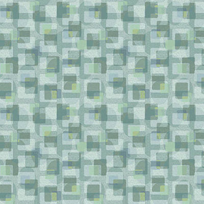 Scrap Happy - Square Textile - Blue 2611-17 - Henry Glass Fabrics