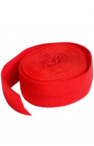 Fold-over Elastic, 20mm - Atom Red