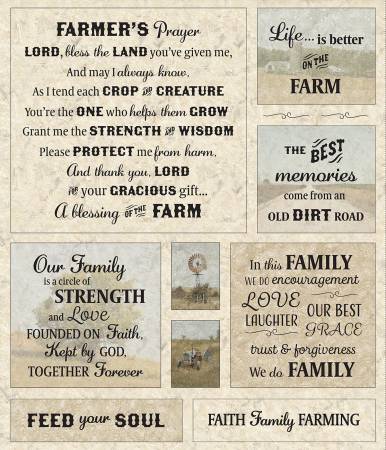 Farmer's Prayer Panel