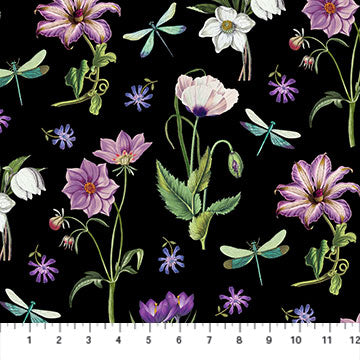 Fleurs - DP23940-99 Open Floral - Northcott