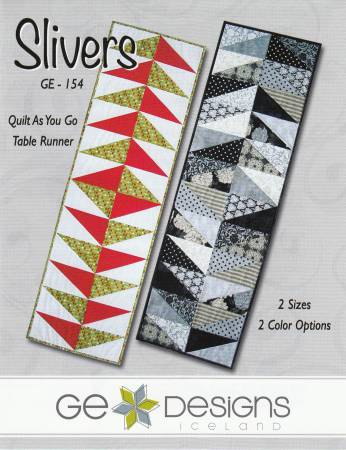 Slivers Quilt As You Go Table Runner Pattern