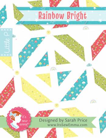 Rainbow Bright Little P Quilt pattern