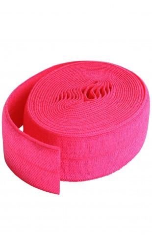 Fold-over Elastic, 20mm - Lipstick