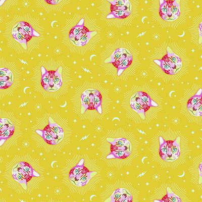 Tula Pink Spirit Animal Re-tweet Star Light PWTP099.StarLight Cotton W –  The Fabric Candy Shoppe