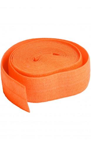 Fold-over Elastic, 20mm - Pumpkin