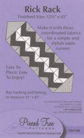 Rick Rack pattern – Quilters Candy Shoppe