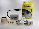 ViviLux 3 In 1 Rechargeable Green Laser System with Hook and Loop Tape US Plug