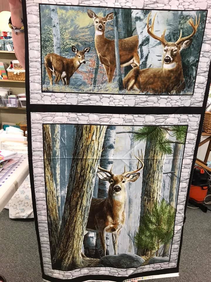 In the Woods  - Deer Panel - 26045 K