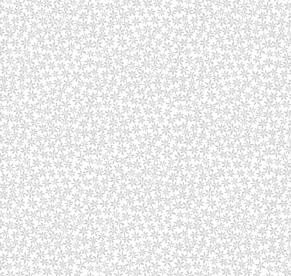 Hue - C1127-White - Tiny Florals - Timeless Treasures