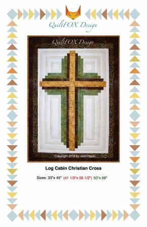 Log Cabin Cross pattern
