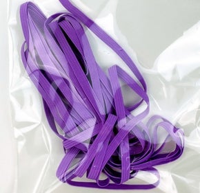 Qtr Inch Elastic by yard - Purple