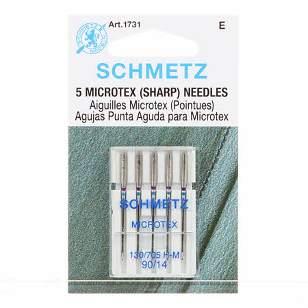 1731 Schmetz Sharp / Microtex Machine Needle Size 14/90